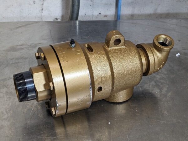 Duff Norton Dual Flow Rotary Union 2" NPT Right Hand Rotor Thread 440467C