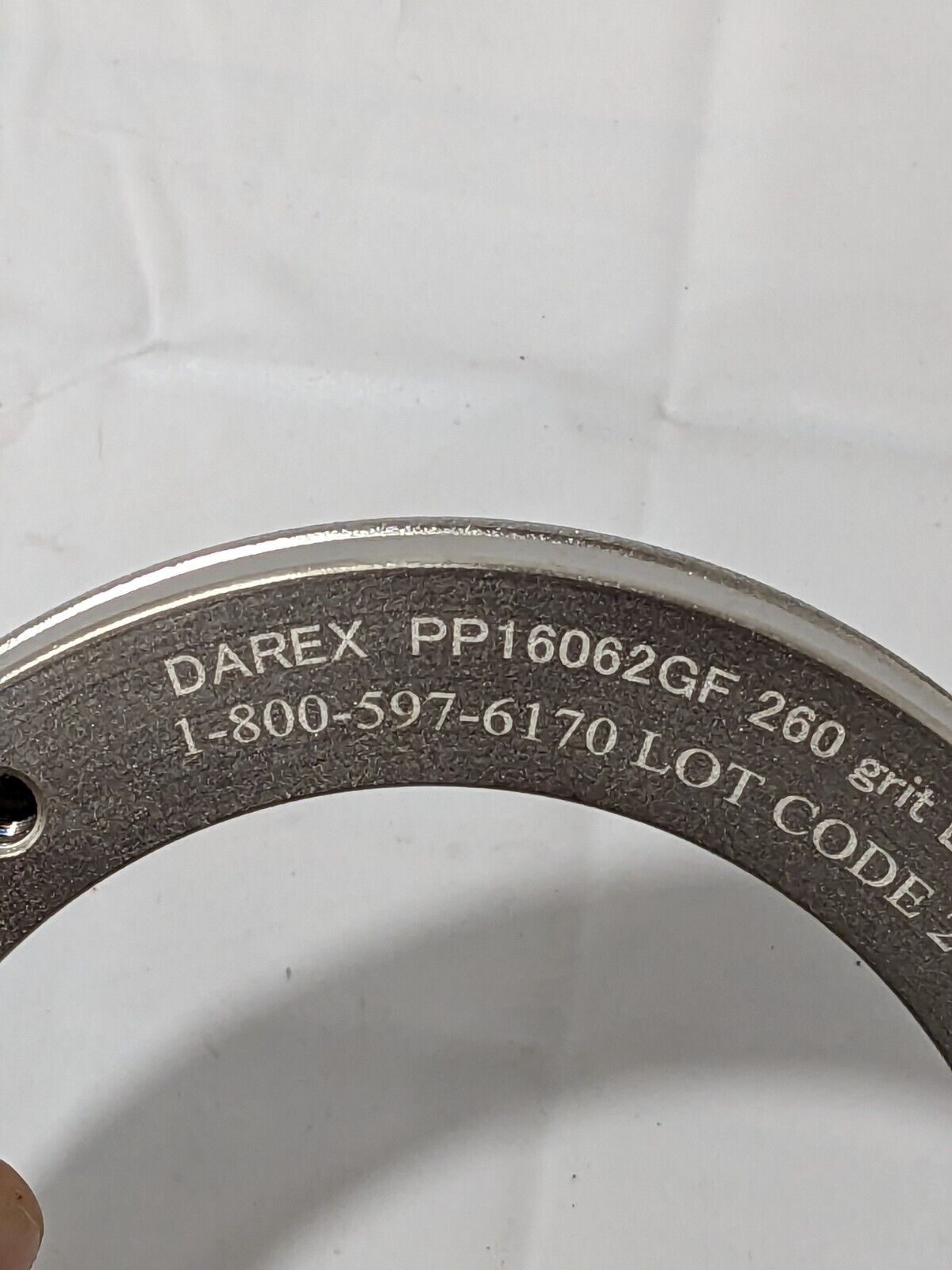 DAREX Diamond Surface Grinding Wheel: 260 Grit Type 1A1 PP16062GF