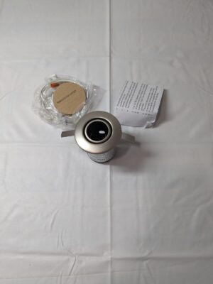 WAC Lighting Low Voltage Mini Recessed Lamp Adjustable Brushed Nickel HR-1137-BN