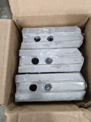 Abbott Soft Lathe Chuck Jaw: Serrated 2" OAW, 4" OAH, 5-1/2" OAL Qty 3 KTTB212S4