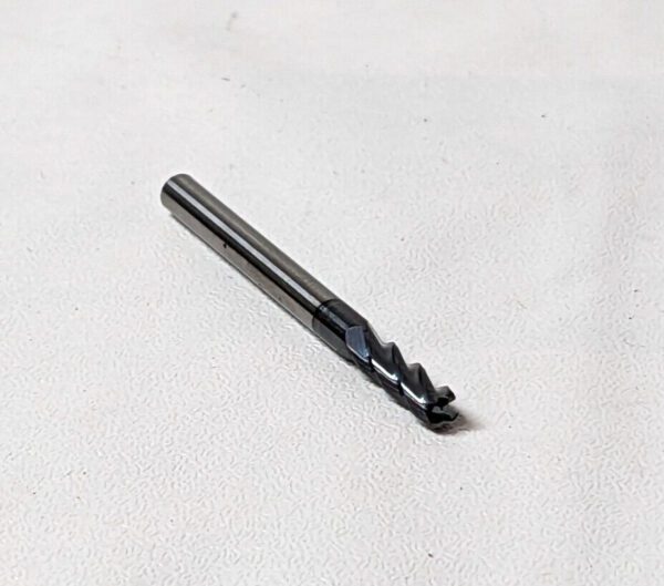Harvey Tool Corner Radius Carbide End Mill 1/8" Dia X 3/8" LOC 4FL 848908-C6