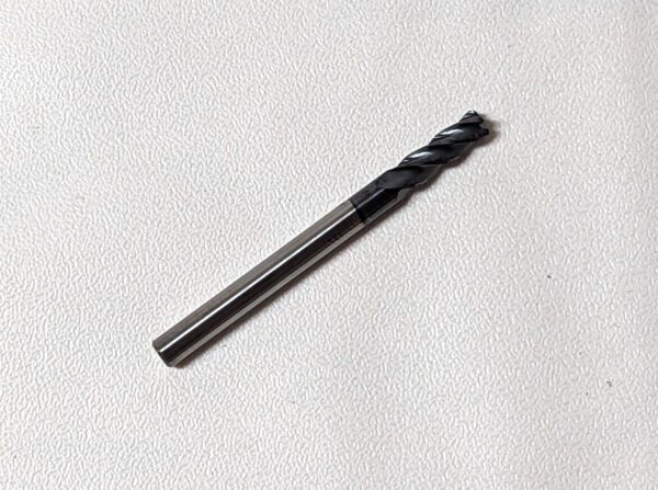 Harvey Tool Corner Radius Carbide End Mill 1/8" Dia X 3/8" LOC 4FL 848908-C6