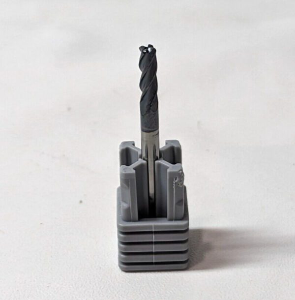 Harvey Tool Corner Radius Carbide End Mill 1/8" Dia X 3/8" LOC 4FL 848908-C6