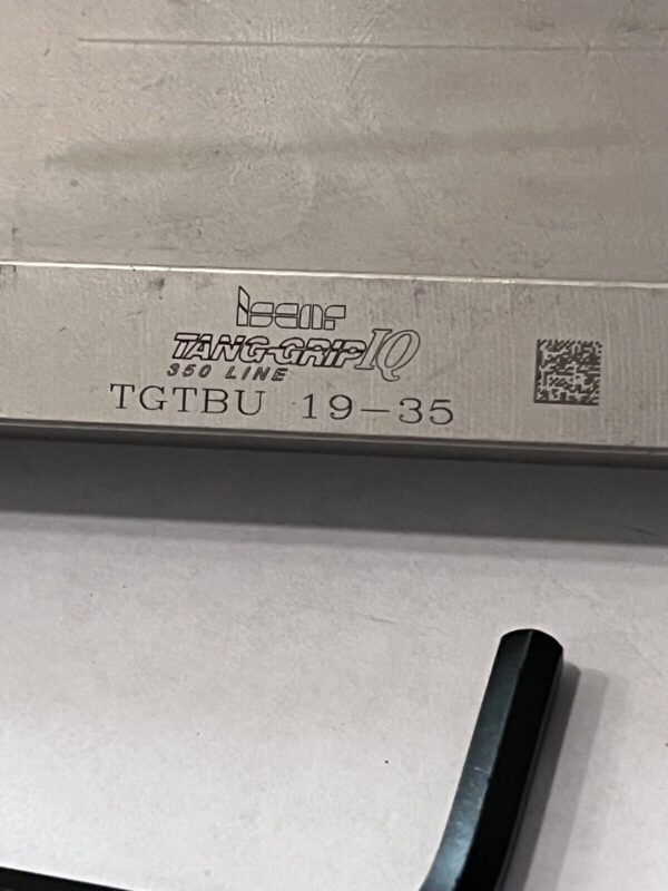 Iscar Tool Block Style TGTBU Indexable Cutoff Blade Tool Block