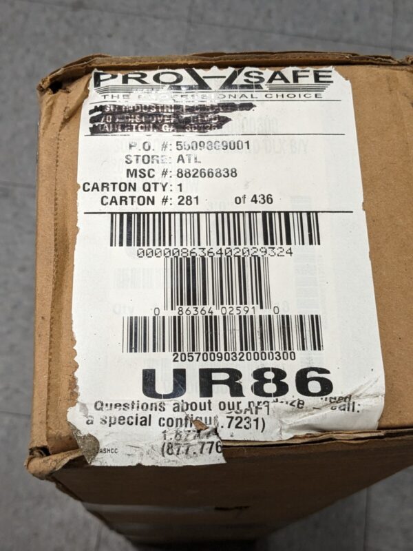 PRO-SAFE Light Duty Anti-Fatigue Mat for Dry Environment 3' x 2' x 1/2" 88266838