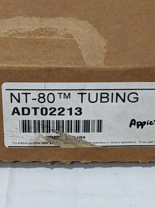 NT-80 PVC Tube: 3/16" ID, 3/8" OD, Approx. 100' ADT02213