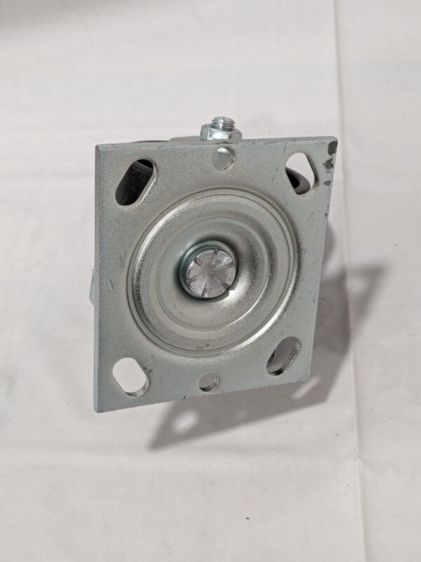 Swivel Top Plate Caster Polyurethane, 4" Wheel Dia, 2" Wheel Width VES4X2PODTBK