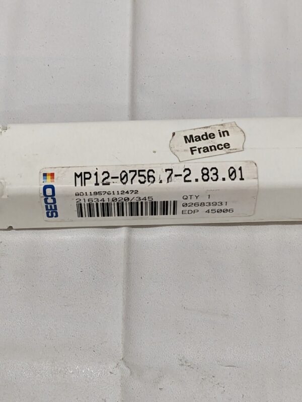 Seco Minimaster Plus Exchangeable Head Mill Shank, MP12 Tool Holder 02683931
