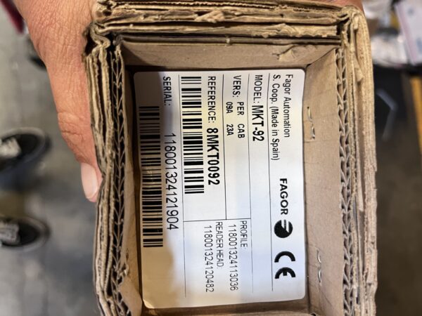 Fagor DRO Linear Scale 36.22" Max 0.000200" Resolution 36.2200" Scale length NEW