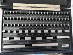 IMGAGES Gage Block Set: 0.05 to 4'' Range, 81 Pc, Economy Grade, Steel 630-4115