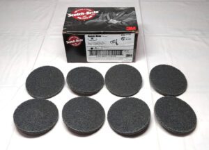 3M Deburring Wheel 3" Dia Fine Density 2 Silicon Carbide *QTY 8* 17184