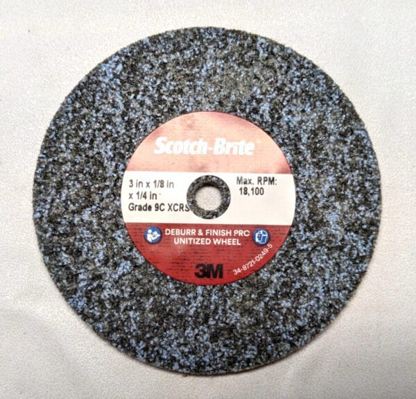 3M Deburring Wheel 3" Dia Precision Shaped Ceramic *QTY 40* 7100290243