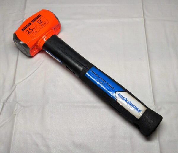 PRO-SOURCE Steel Head Sledge Hammer 2-1/2LB PSCHID/2.5/12