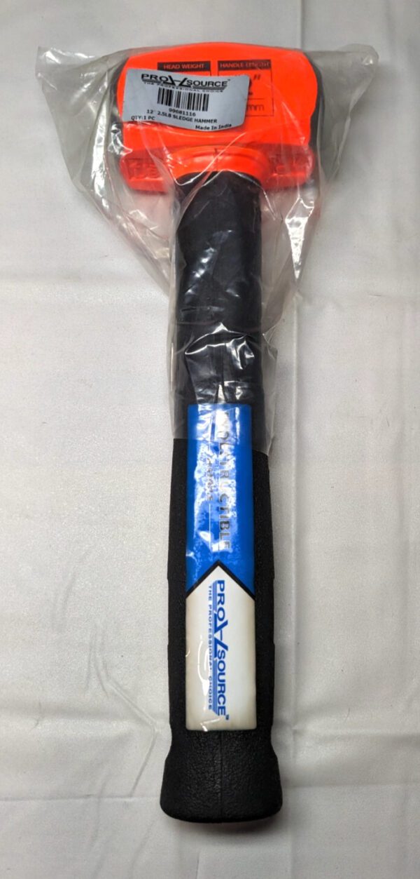 PRO-SOURCE Steel Head Sledge Hammer 2-1/2LB PSCHID/2.5/12
