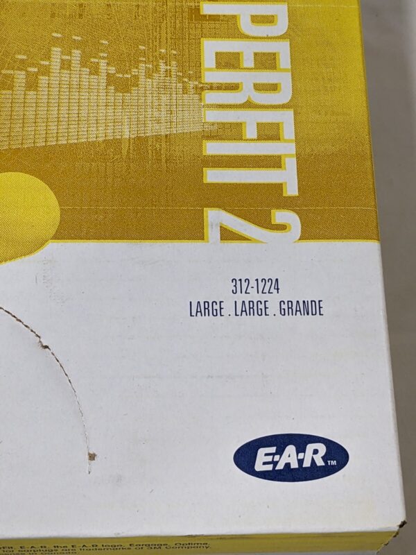 3M TaperFit 2 Corded Earplugs 200 Pairs 312-1224
