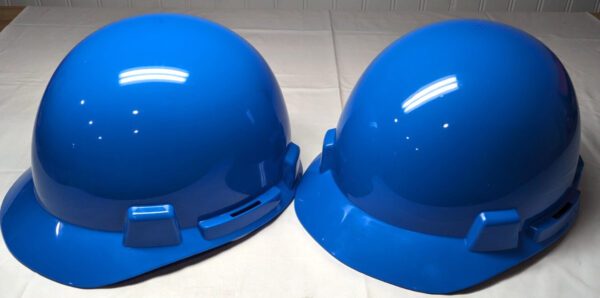 MSA Hard Hat Impact Resistant Full Brim Typ-1/CL-E/4Pt *QTY 2* 10074068