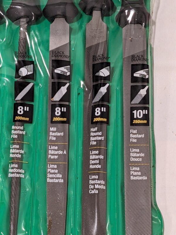 Nicholson 5 Piece 6", 8" & 10" Anniversary File Set W/Ergonomic Handles 22150HI