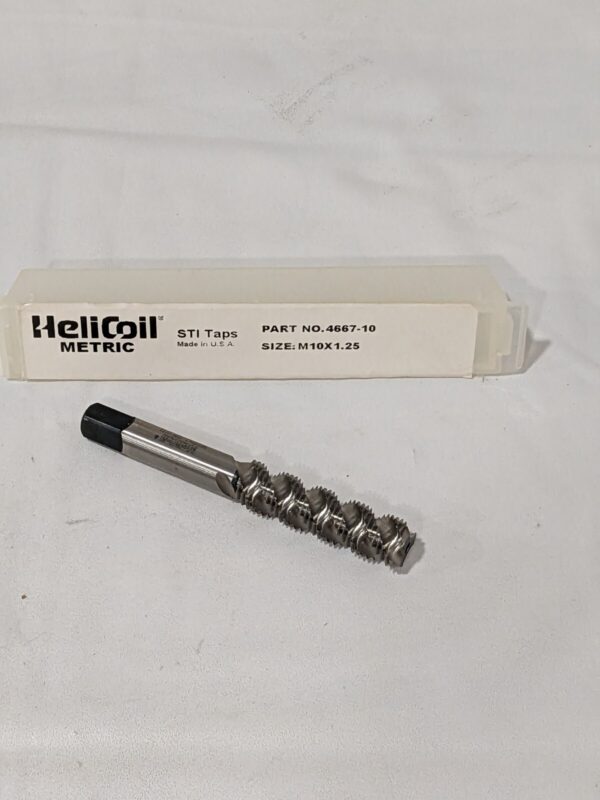 HELI-COIL Spiral Flute STI Tap M10x1.25 Metric Fine/EGM, 3 FL 4667-10