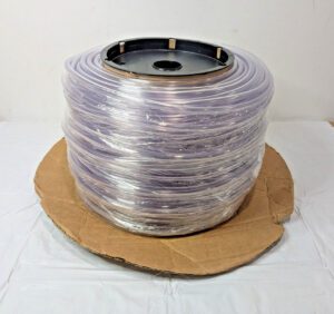 KPC Clear PVC Vinyl Tubing SOF Series 1/4" ID x 3/8" OD X 500 Ft SOF-018-9RL