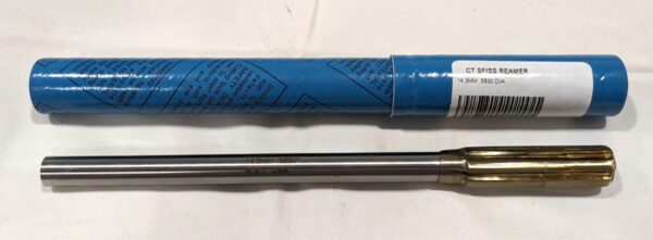 Chucking Reamer 0.5630" (14.3mm)Dia Carbide-Tipped 8"OAL 2400143