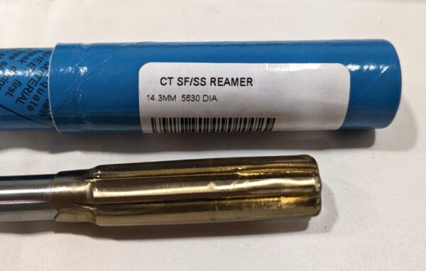 Chucking Reamer 0.5630" (14.3mm)Dia Carbide-Tipped 8"OAL 2400143