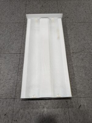 Coronet Fluorescent Wrap Fixture, 2', 2-Lamp, T8, 17W, 120V CA217MV