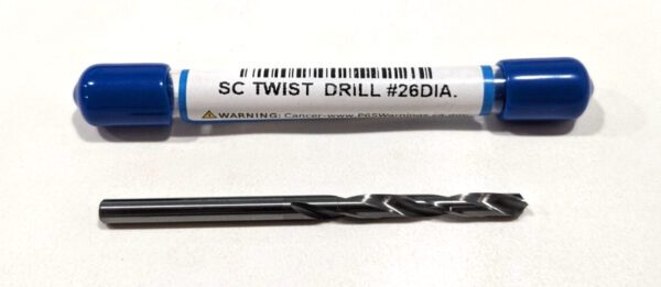 OSG Jobber Length Carbide Twist Drill #26 (.1470") 118 Deg 220-1470