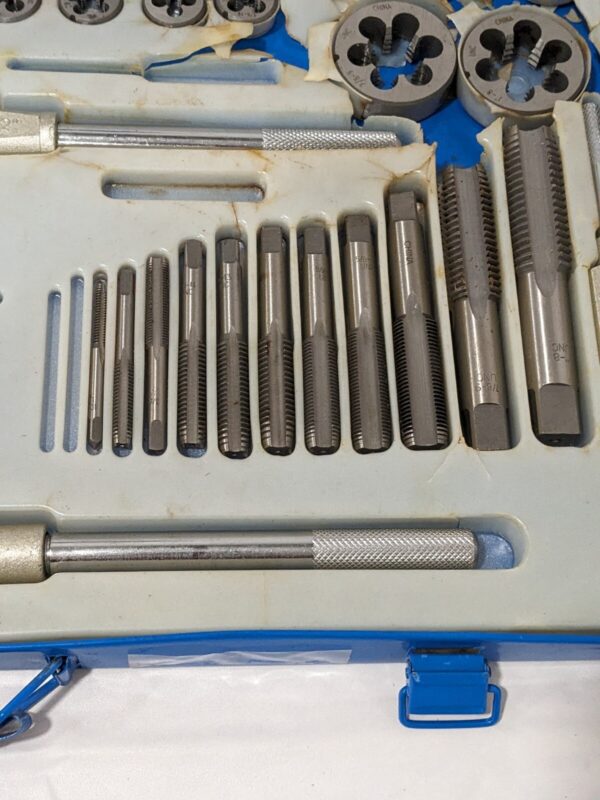 Tap and Die Set #4-40 to 1-14 Tap NPT UNC UNF INCOMPLETE 03959038