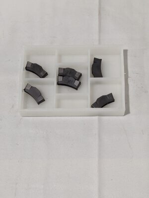 ISCAR Grooving Insert: TGMF635-080 IC908, Carbide Qty 6 6450088
