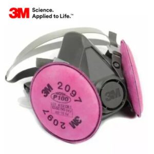 3M Half Facepiece Respirator with Sealed Cartridge Filters Large 6391/07003