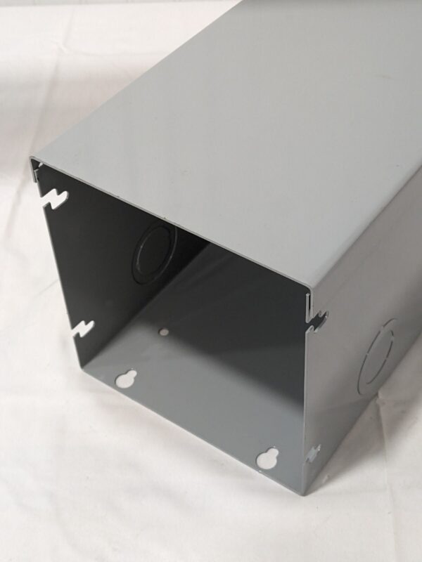 Cooper B-Line Screw Mount Wire Duct 12" Long x 6" Wide x 6" High 6612 HS