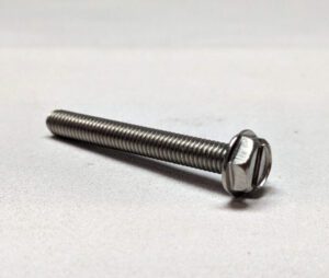 Flanged Hex Head Screws Stainless Steel 10-32 UNF x 1-1/2"L *100pcs* 90316A845