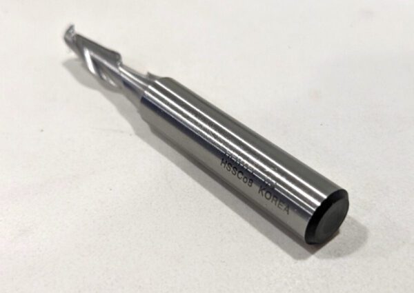 HERTEL Square End Mill Cobalt 2FL 1/4"Dia x 3/4"LOC x 3/8"Shank *QTY 2* 91199125