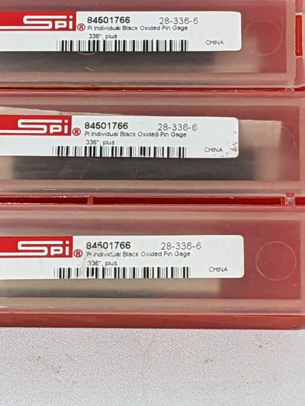SPI Class ZZ Plus Plug Gage: 0.3360" Dia Qty 4 28-336-6