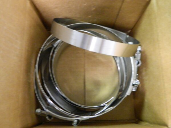 PRO Bolt Clamps T-Bolt Hose Clamp Minimum Diameter 5.2800 Qty 10 KP78848-10