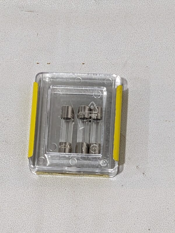 COOPER BUSSMANN Cartridge Time Delay Fuse 2 A, 20 mm OAL, 5 mm Dia Qty 3 GMC-2-R