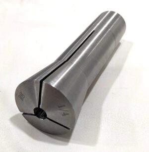 R8 Round Collet 1/4" Bore 7/16-20 Drawbar Thread Steel 231-4716