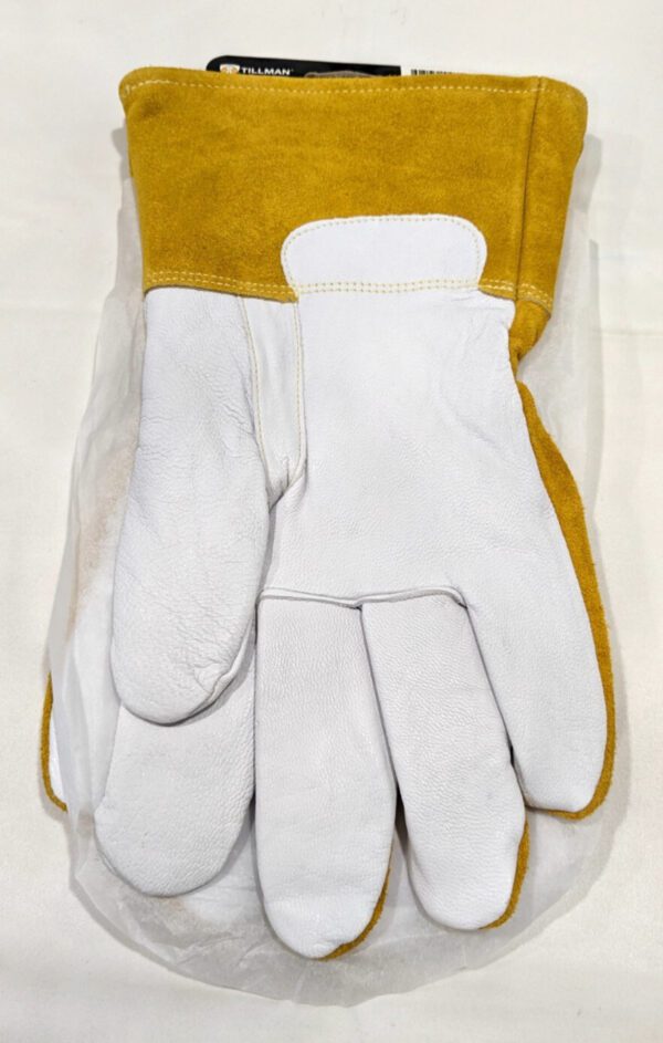 Tillman Mig Welding & Heat Protective Gloves Large Cow Hide / Goat Skin 48L
