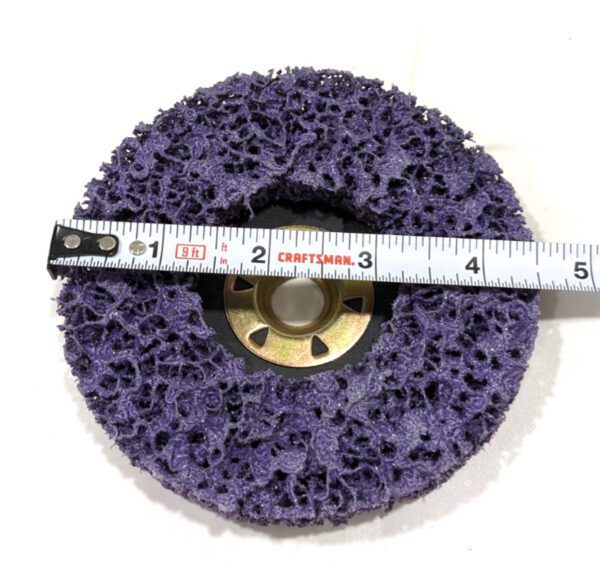 3M SCOTCH-BRITE S-XCS CX-DN 4-1/2" Dia Course Clean & Strip 048011-33194