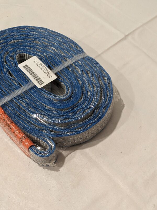 LIFT-ALL Twisted Eye & Eye, Type 4 Web Sling: 12' Long, 1" Wide EE2801TTX12
