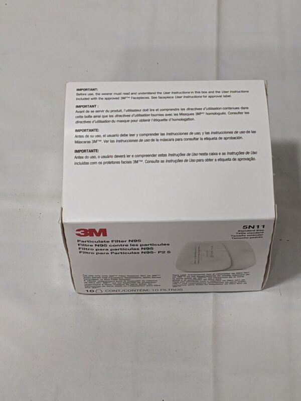 3M Facepiece Filter: Particulates White Box of 10 7000002008