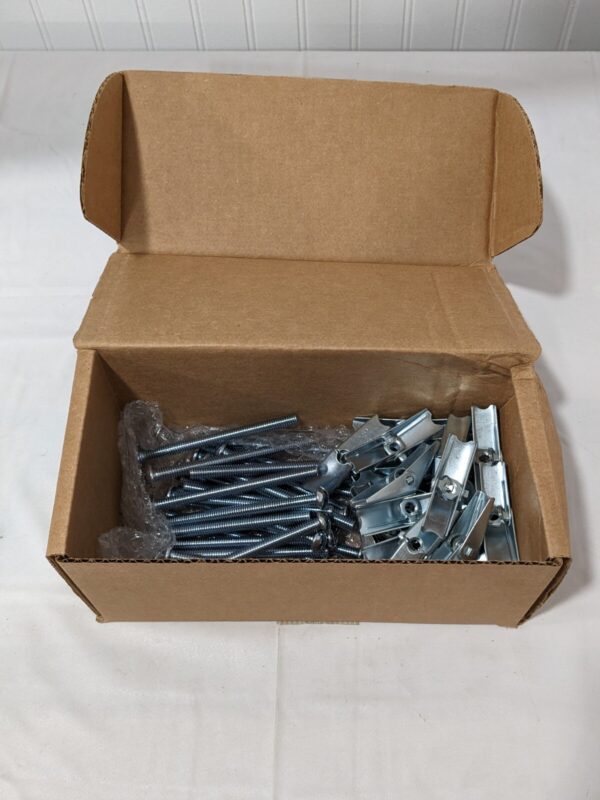 Toggle Bolt Drywall & Hollow Wall Anchor 5/16" Diam x 4" OAL Box of 25 -38562-1