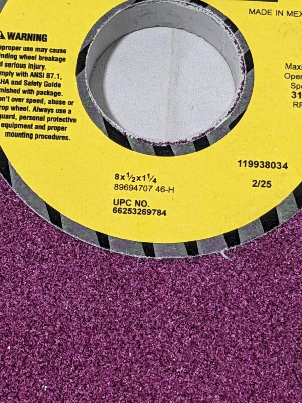 TRU-MAXX Surface Grinding Wheel 8" Dia 1/2" Thick 1-1/4" Arbor 46G 66253269784