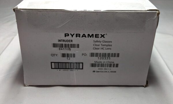 PYRAMEX Frameless Safety Glasses Scratch-Resistant *Box of 12* S4110S