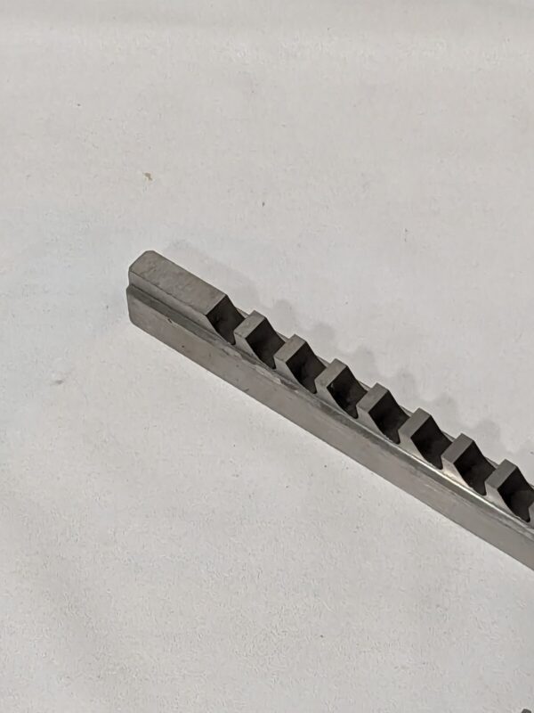 Dumont Keyway Broach: Style C, High Speed Steel, 1/4" Wide 22209