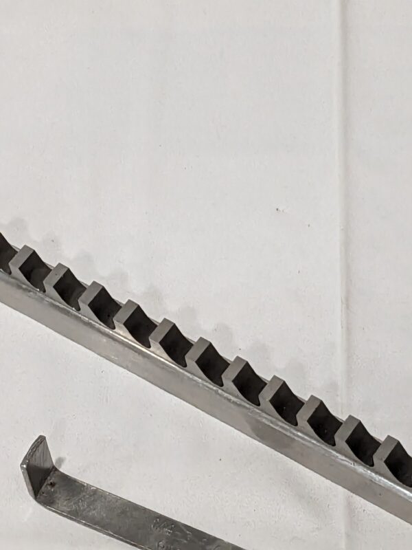 Dumont Keyway Broach: Style C, High Speed Steel, 1/4" Wide 22209