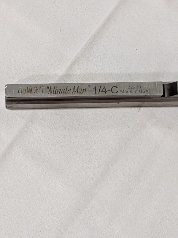 Dumont Keyway Broach: Style C, High Speed Steel, 1/4" Wide 22209