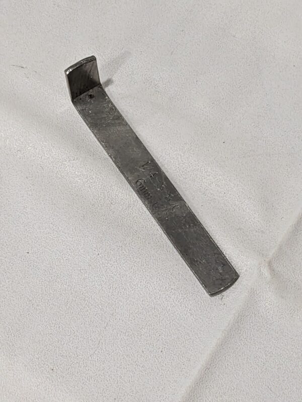 Dumont Keyway Broach: Style C, High Speed Steel, 1/4" Wide 22209