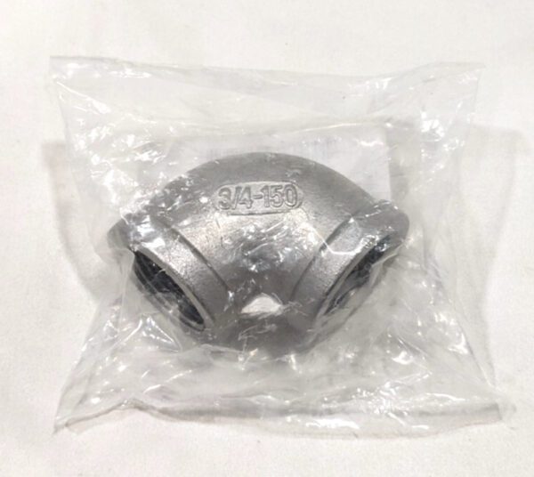 Pipe 90° Elbow 3/4" FNPT 316 Stainless Steel 12867
