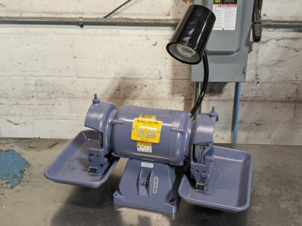 Baldor Carbide Tool Grinder 6" x 1" Wheel Cap. 3600 RPM 1/2 HP 115v Model 500